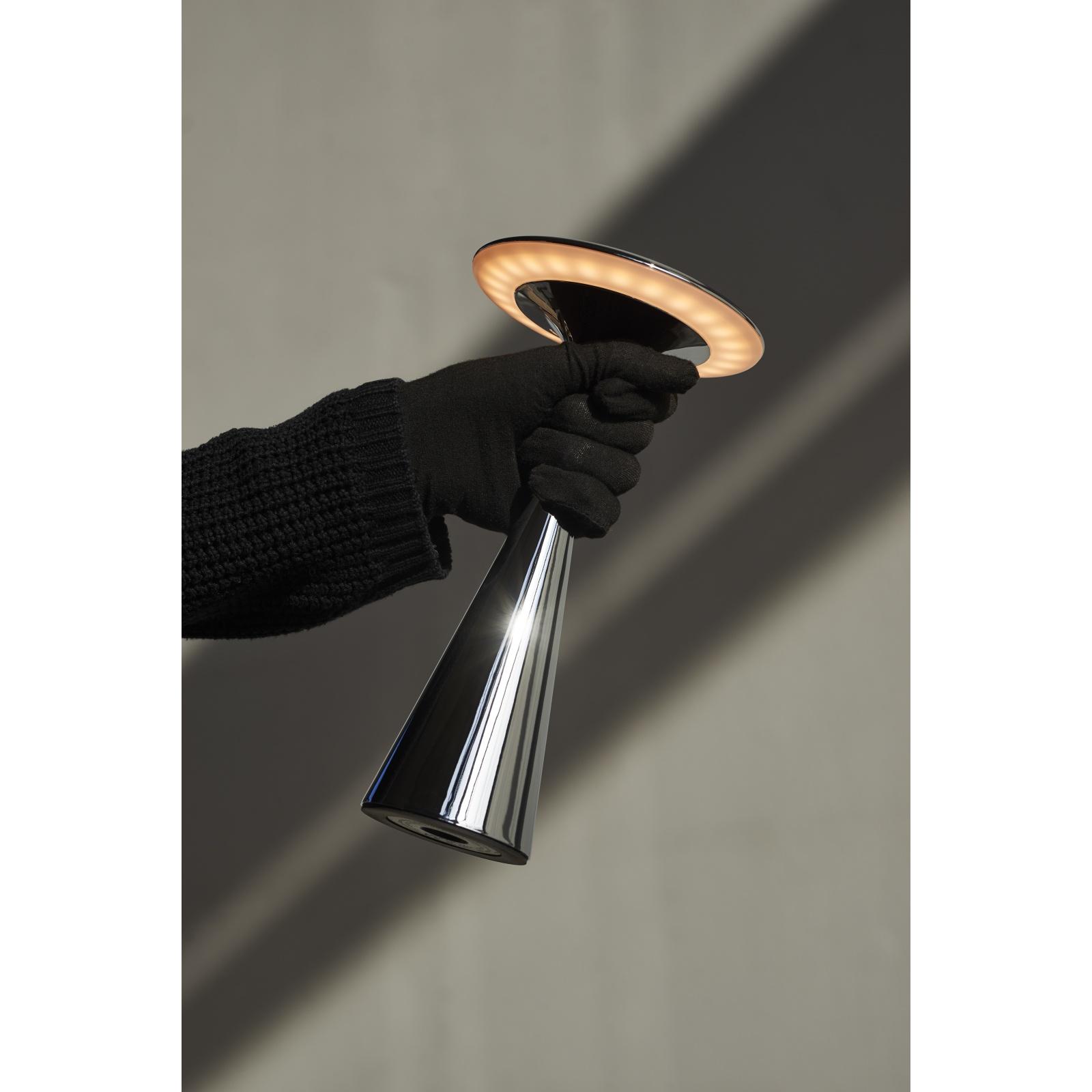 chic.mic Tischlampe Ufo Table lamp smallChrome Silber UTLS107 chic.mic Tischlampe Ufo Table lamp smallChrome Silber UTLS107