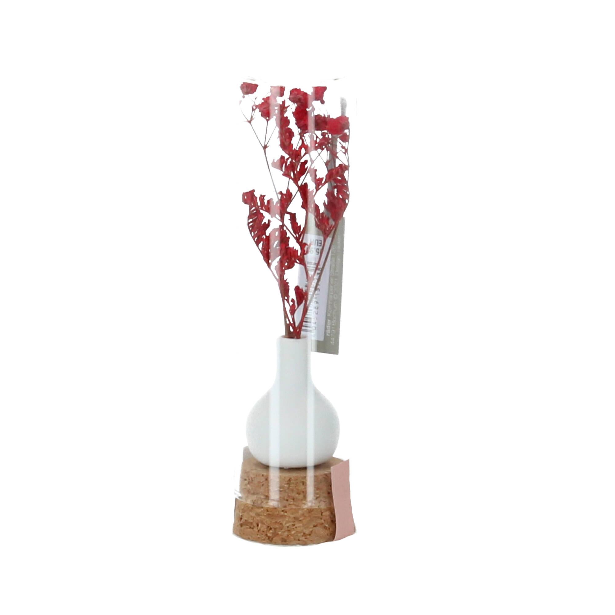räder Giving Blumengruß Sträußchen Glas rot räder Giving Blumengruß Sträußchen Glas rot