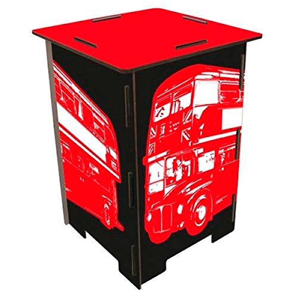 Werkhaus Photohocker Sitzhocker London Bus