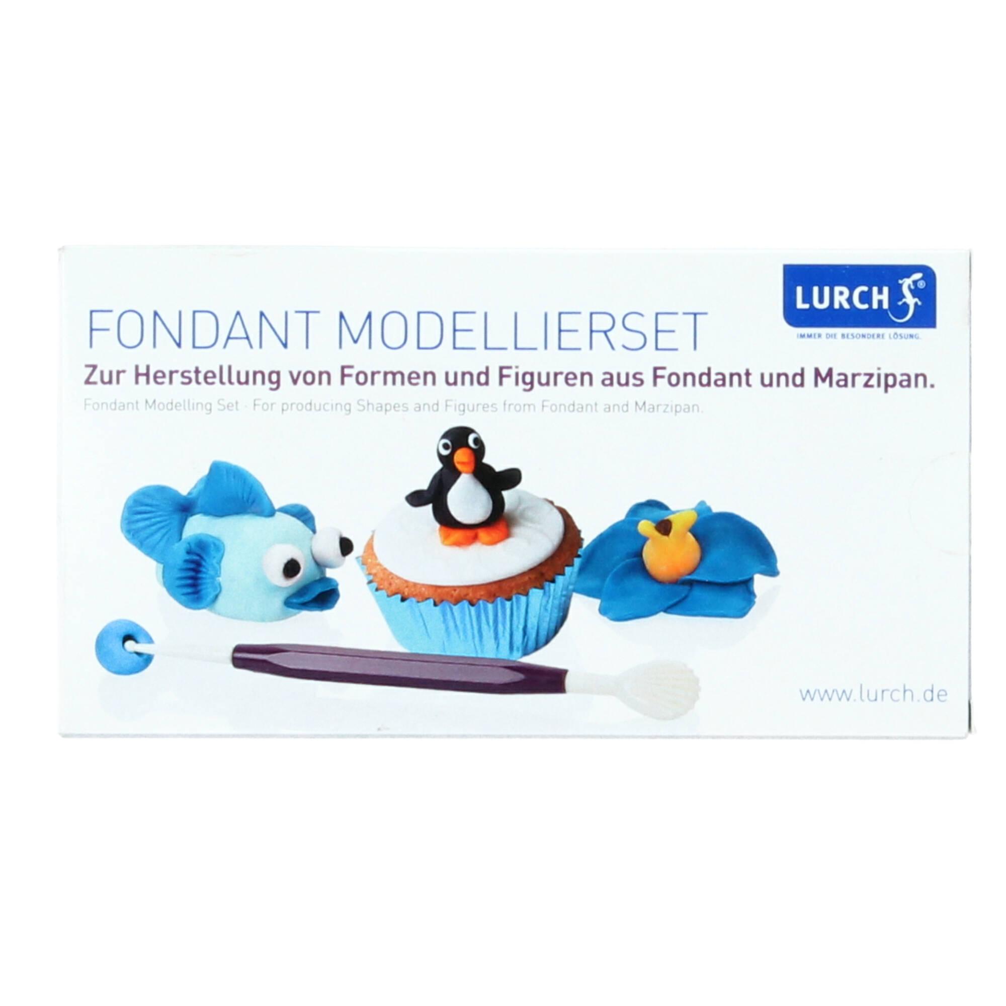 Lurch Modellierset Fondant Marzipan 8tllg. lila Lurch Modellierset Fondant Marzipan 8tllg. lila
