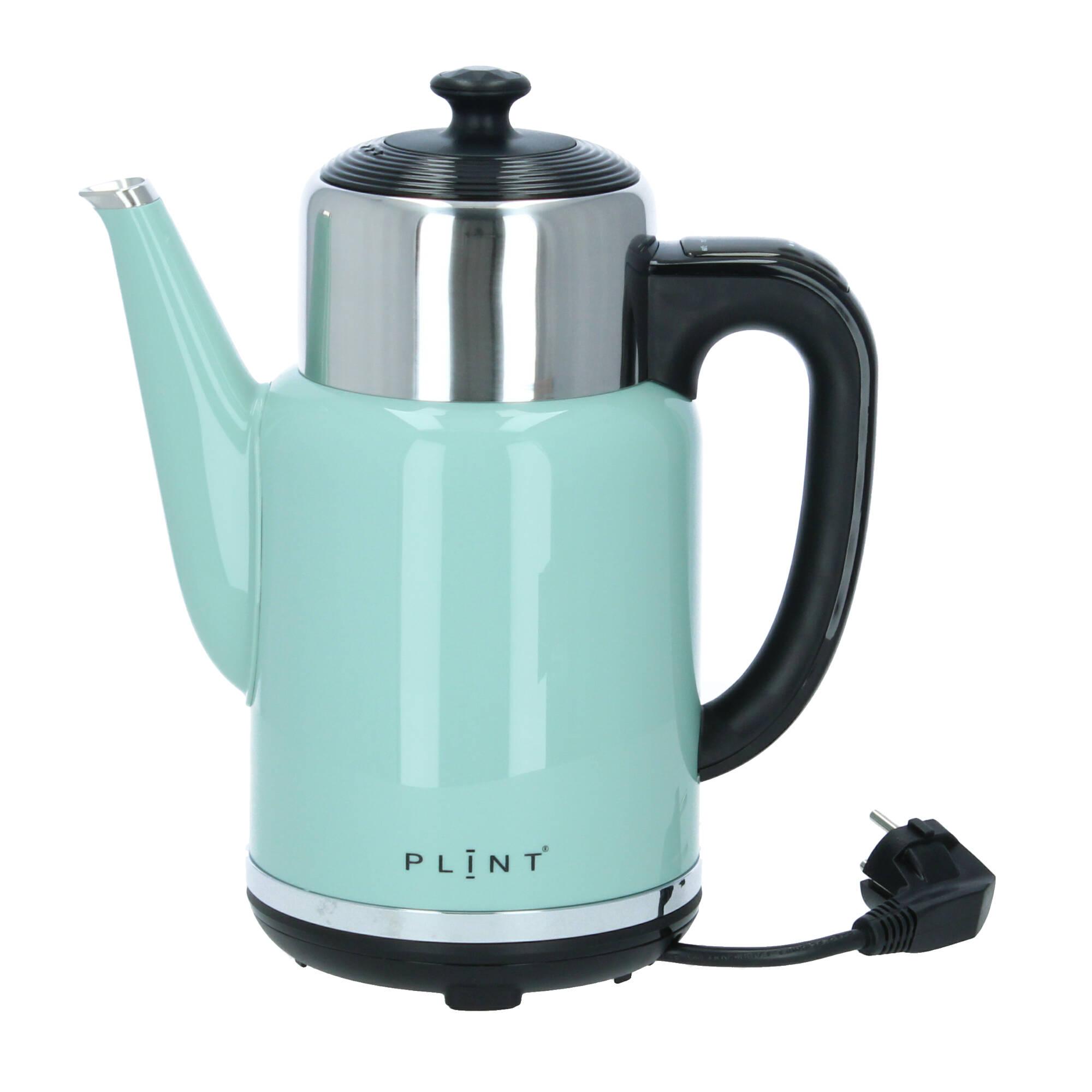Plint Wasserkocher Retro leaf pastellgrün 1,7l