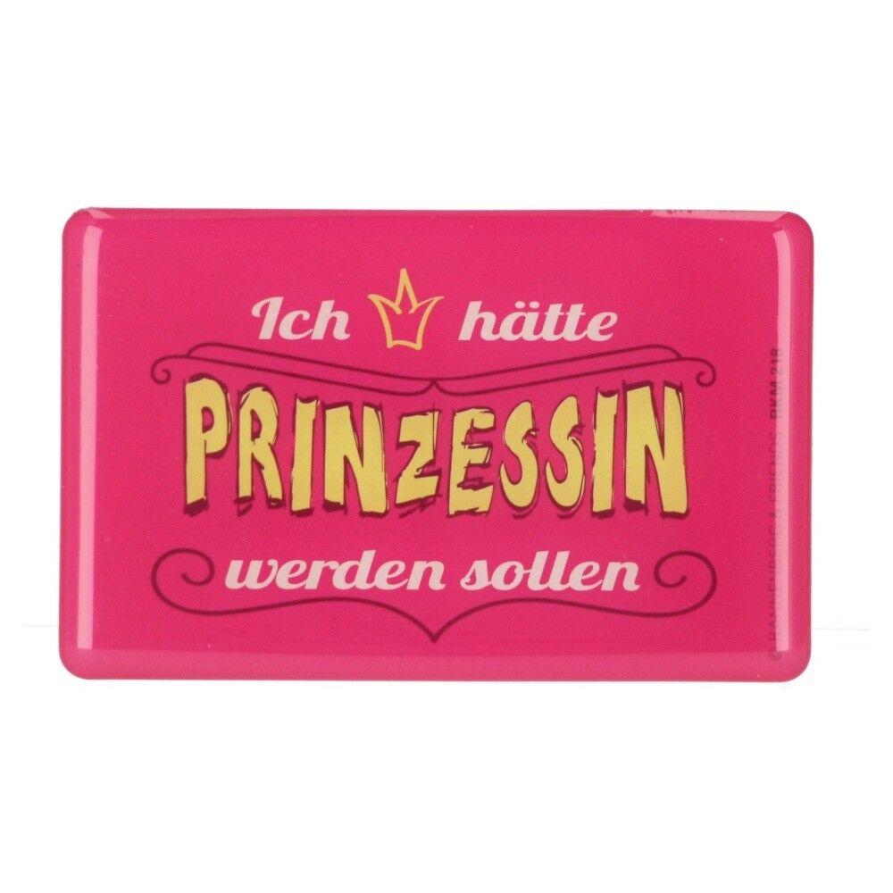Rannenberg & Friends Kühlschrankmagnet Prinzessin wäre schön