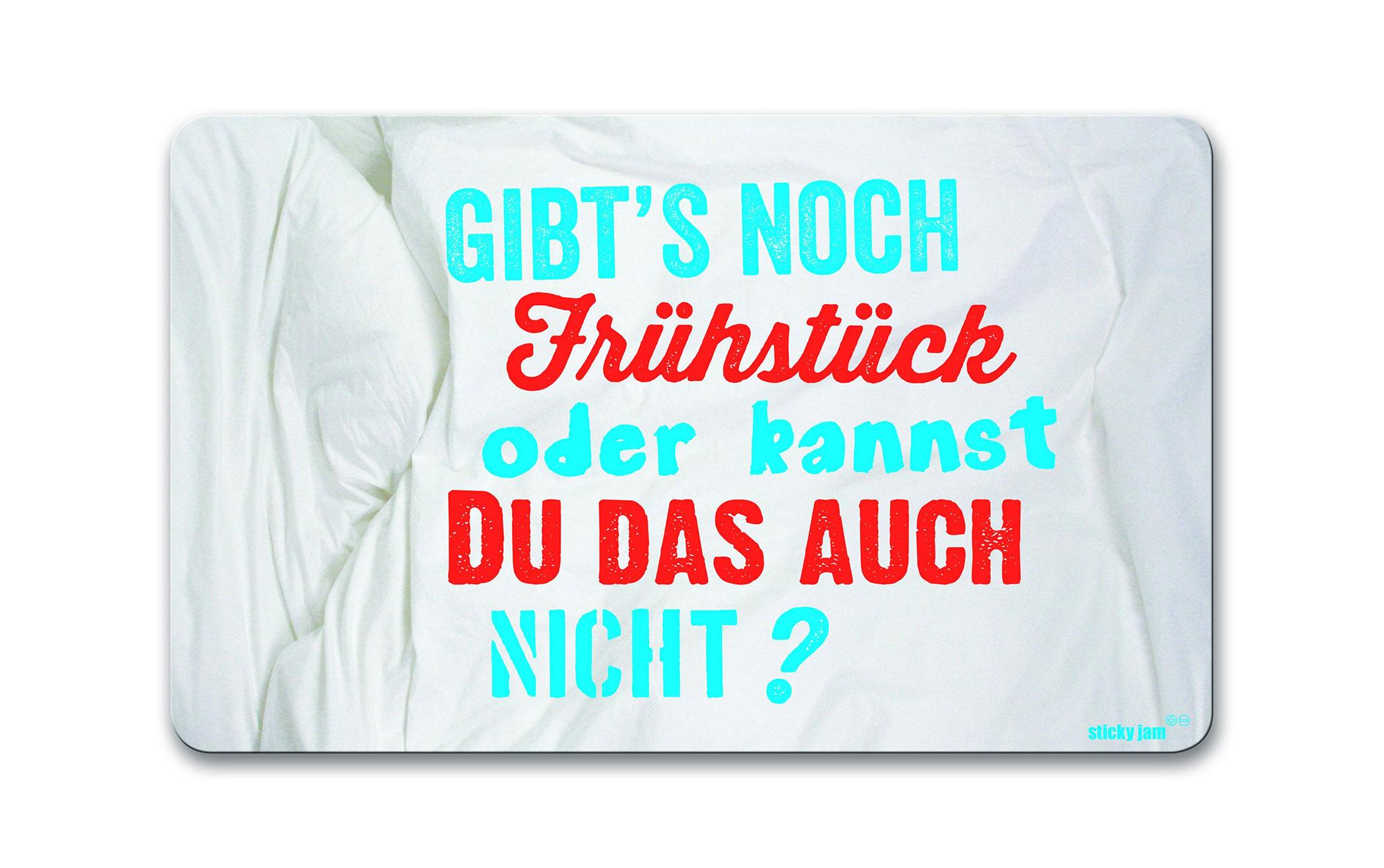 Sticky Jam Gibt's noch Frühstück, Brettchen, 30040324