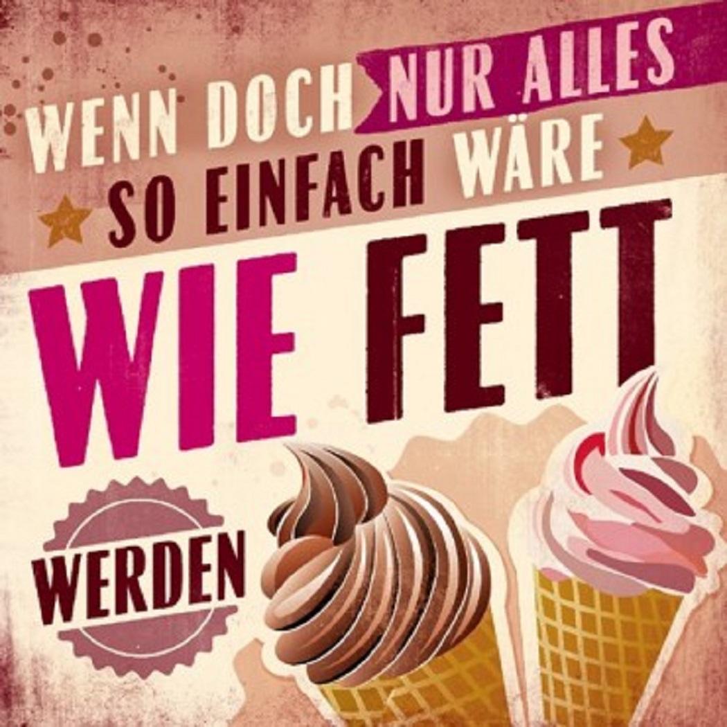 Sticky Jam Kühlschrankmagnet, Fett werden, 10040575