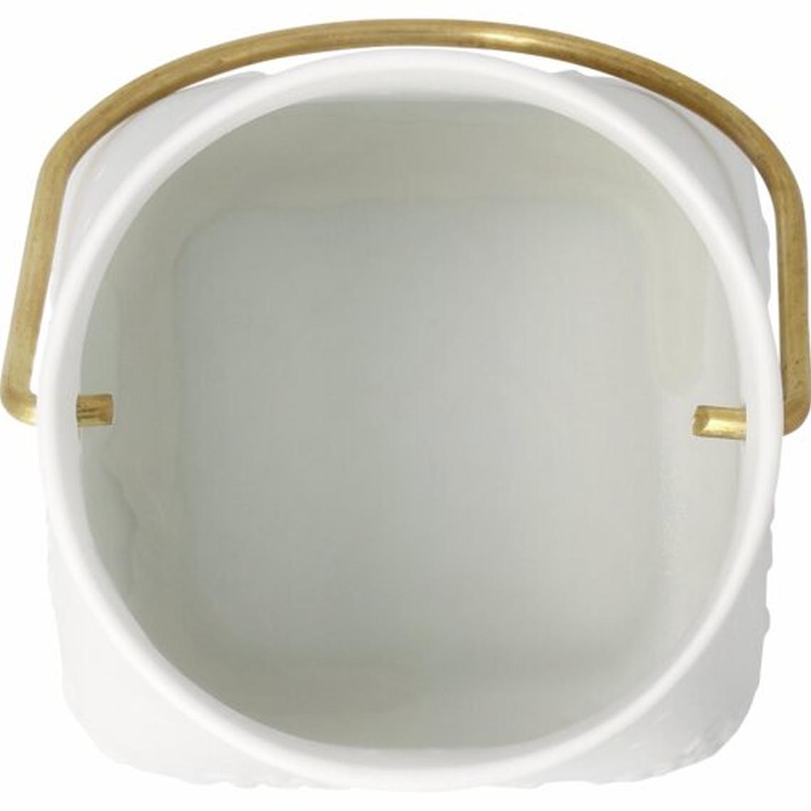 räder Deign Laterne Lichtung Porzellan weiß H:11,1cm 0018394