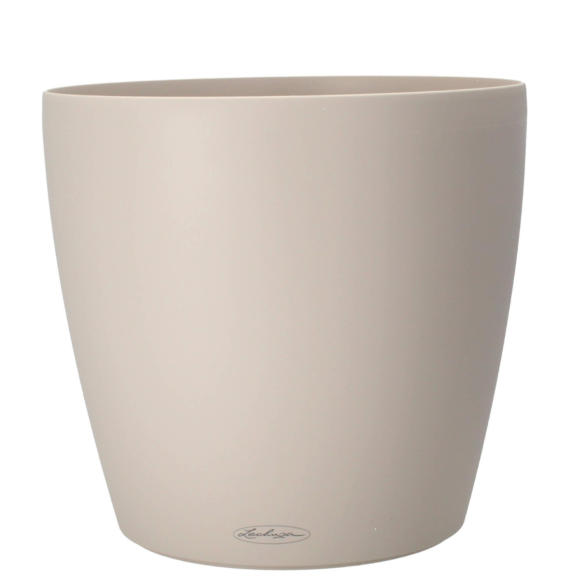 Lechuza Blumentopf rund Classico Color 28 sandbraun Lechuza Blumentopf rund Classico Color 28 sandbraun