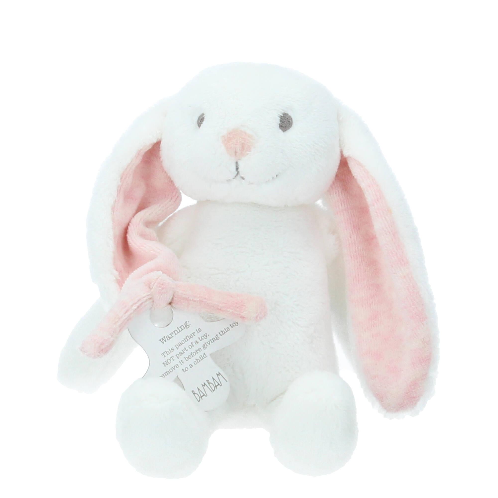 BamBam Hase 16 cm rosa weiß Geschenkkarton 