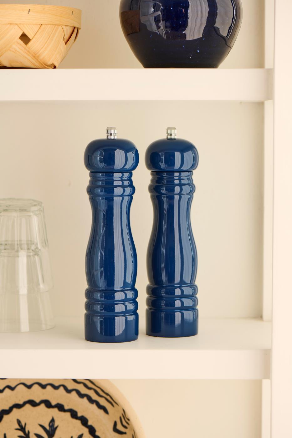 IB Laursen Gewürzmühle Salz-/ Pfeffermühle 2er-Set indigo IB Laursen Gewürzmühle Salz-/ Pfeffermühle 2er-Set indigo