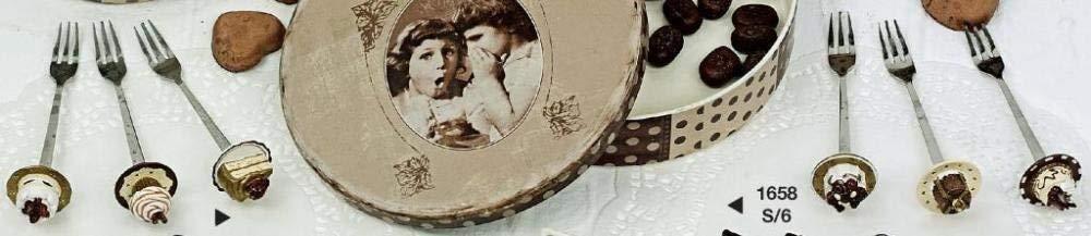 Hoff Kuchengabeln Cakes, 6er Set, 1658
