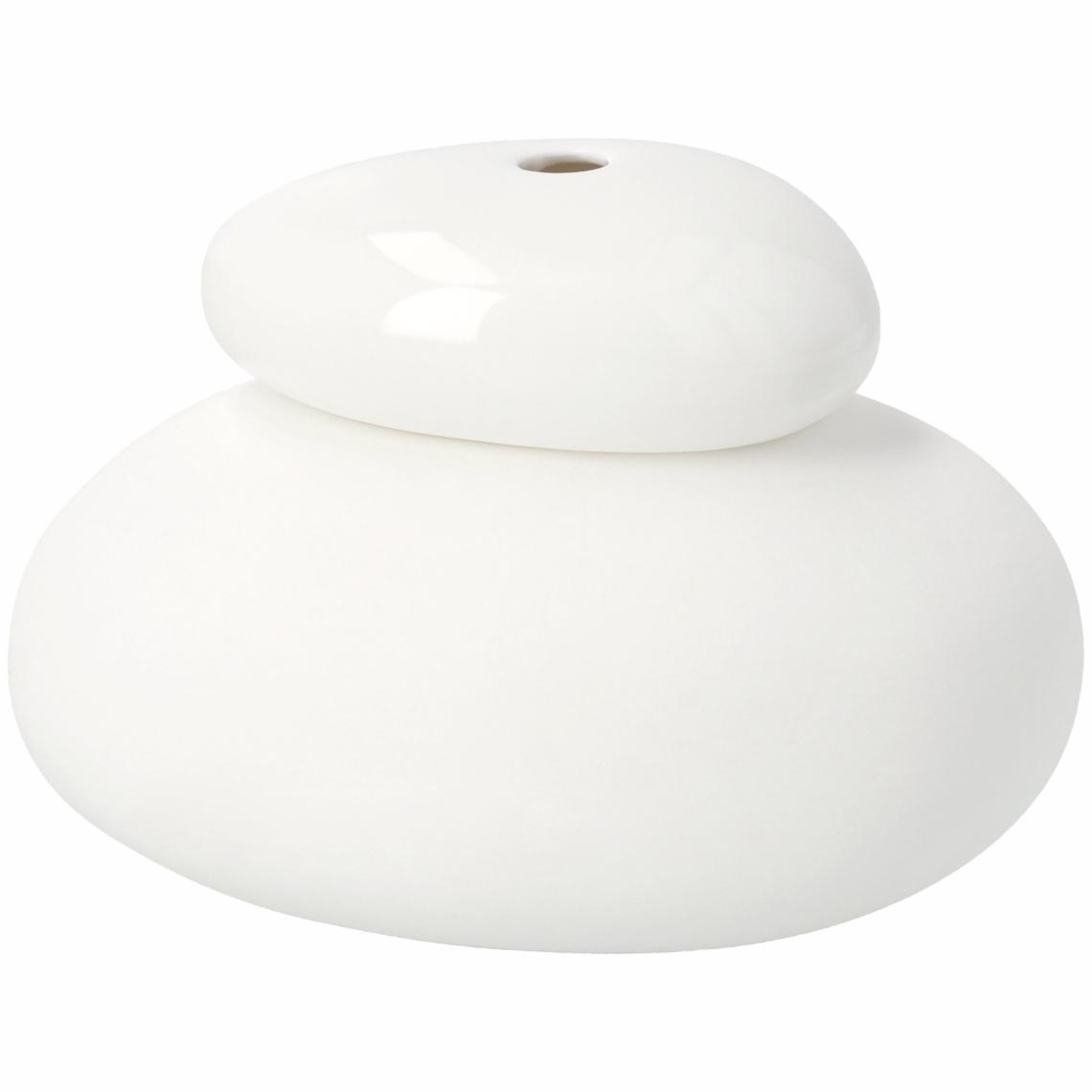 räder Vase weiße Kiesel Porzellan weiß 0018711 räder Vase weiße Kiesel Porzellan weiß 0018711