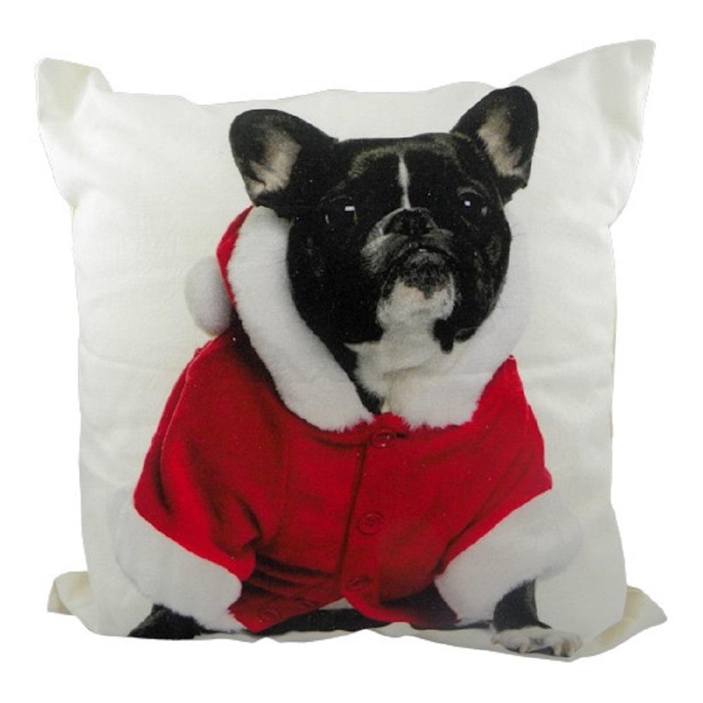 Mars & More Weihnachtskissen Bulldogge, GKKSKFBZ Mars & More Weihnachtskissen Bulldogge, GKKSKFBZ