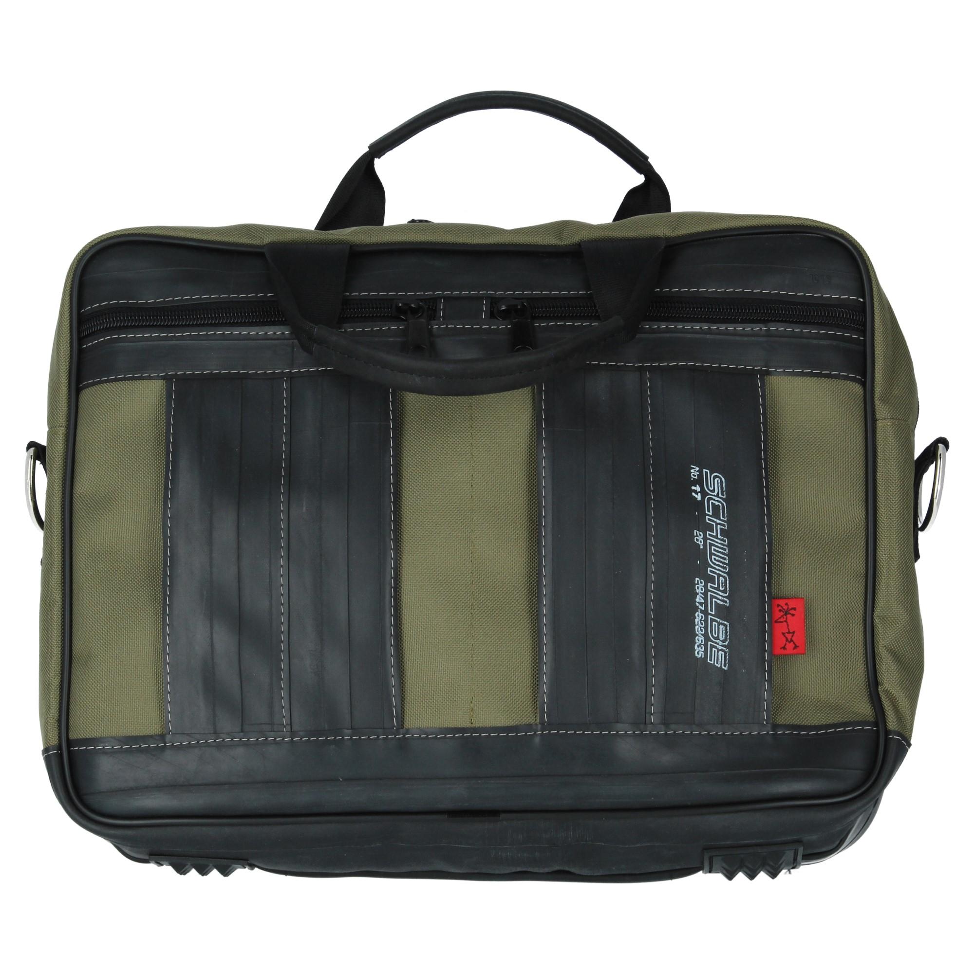Stef Fauser Laptoptasche Filinger 40x30x9 cm oliv
