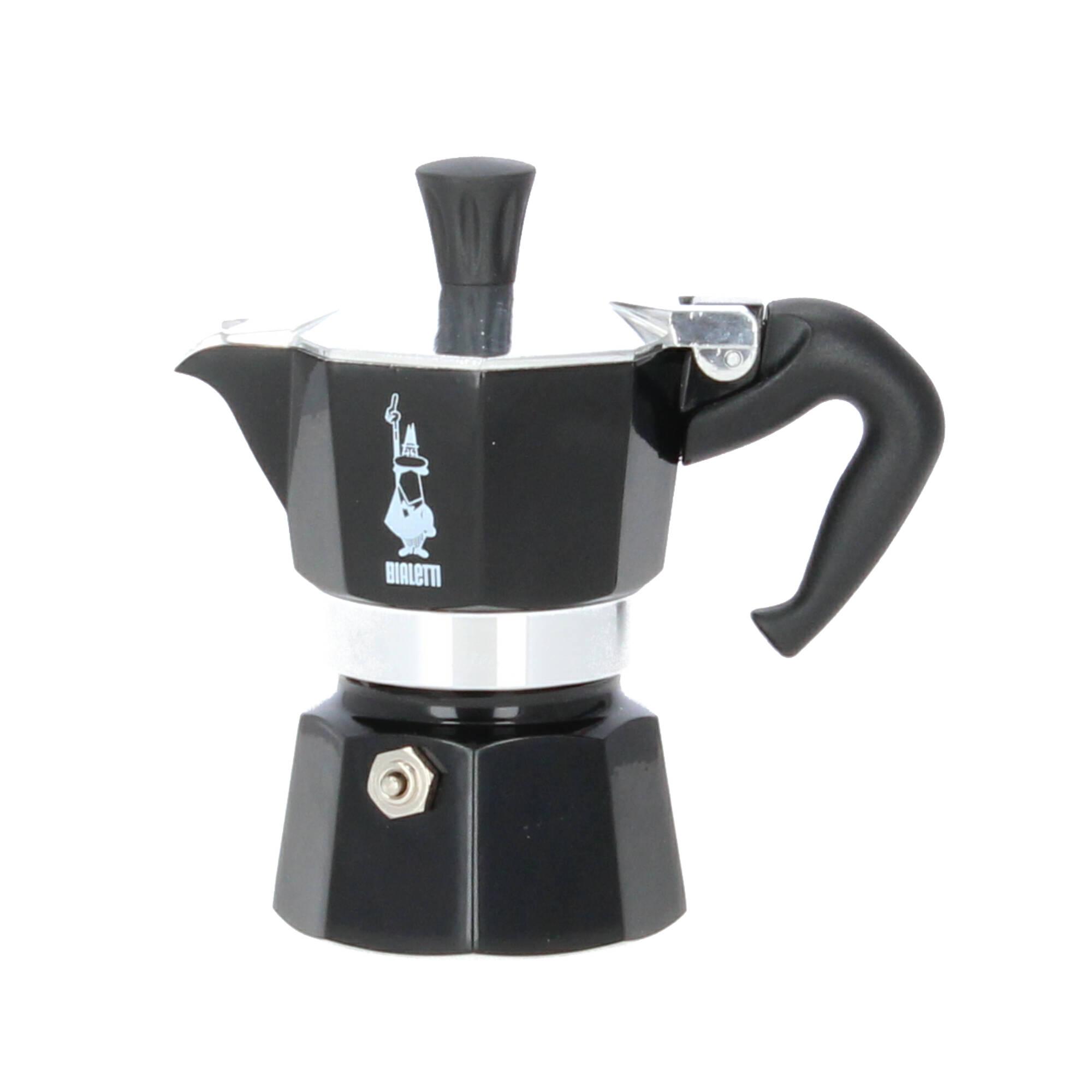 Bialetti Espressokocher Moka Express für 1 Tasse schwarz Bialetti Espressokocher Moka Express für 1 Tasse schwarz