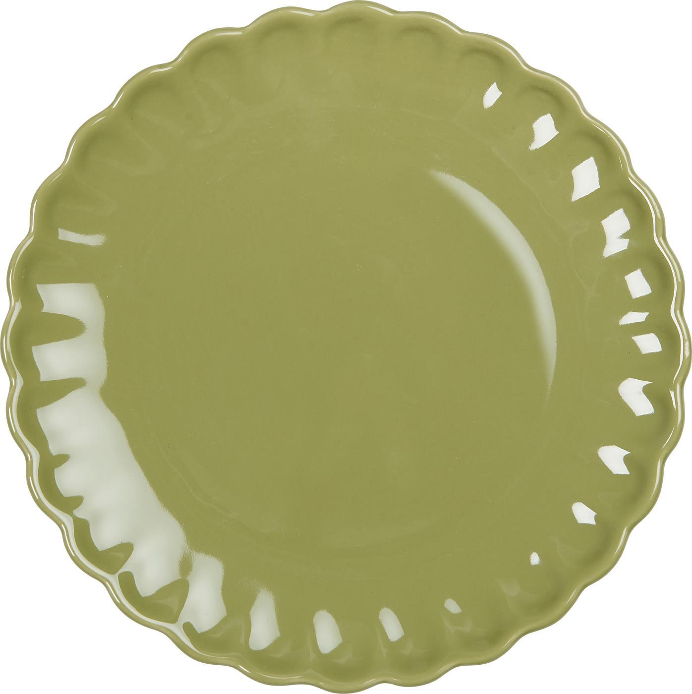 Ib Laursen Mynte Frühstücksteller Dessertteller herbal green Ib Laursen Mynte Frühstücksteller Dessertteller herbal green