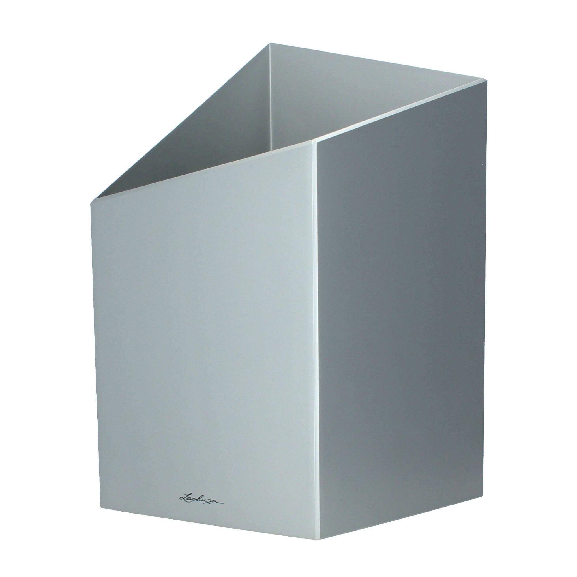 Lechuza Pflanzkübel hoch Cursivo 30 silber metallic Lechuza Pflanzkübel hoch Cursivo 30 silber metallic