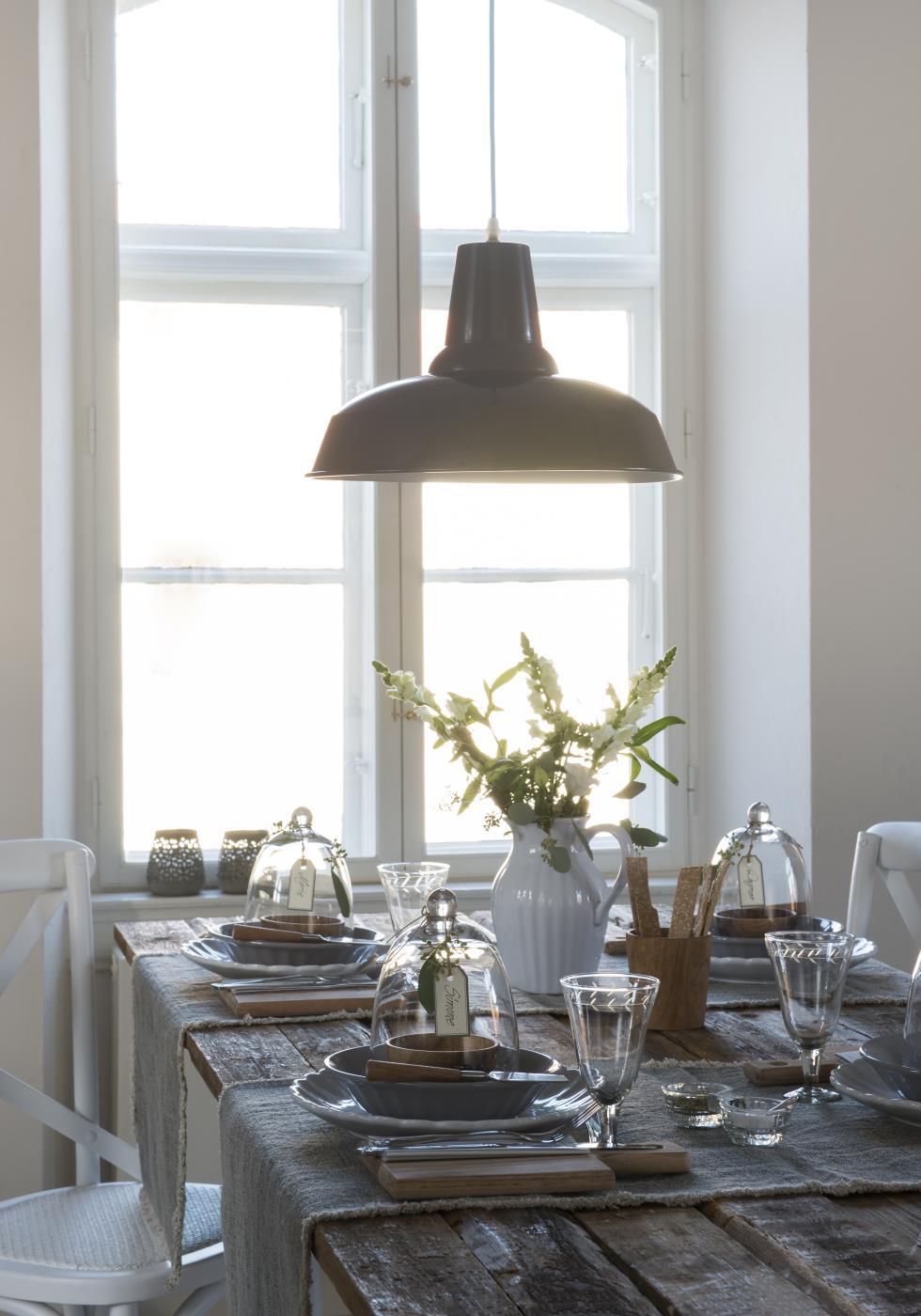 Ib Laursen Teller Mynte French Grey Suppenteller grau 2040-18