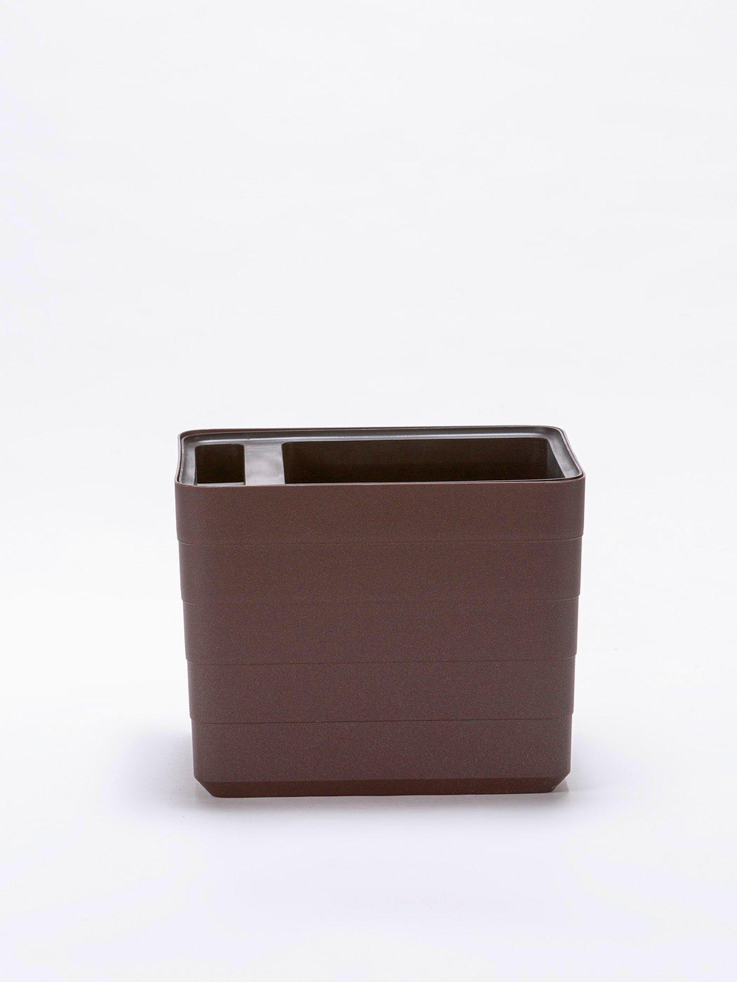 Plastia Blumenkasten Berberis Geländertopf Wasserspeicher Braun Plastia Blumenkasten Berberis Geländertopf Wasserspeicher Braun