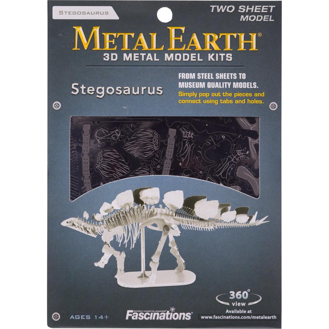 Metal Earth 3D Modell Bausatz Stegosaurus, MMS100 Metal Earth 3D Modell Bausatz Stegosaurus, MMS100