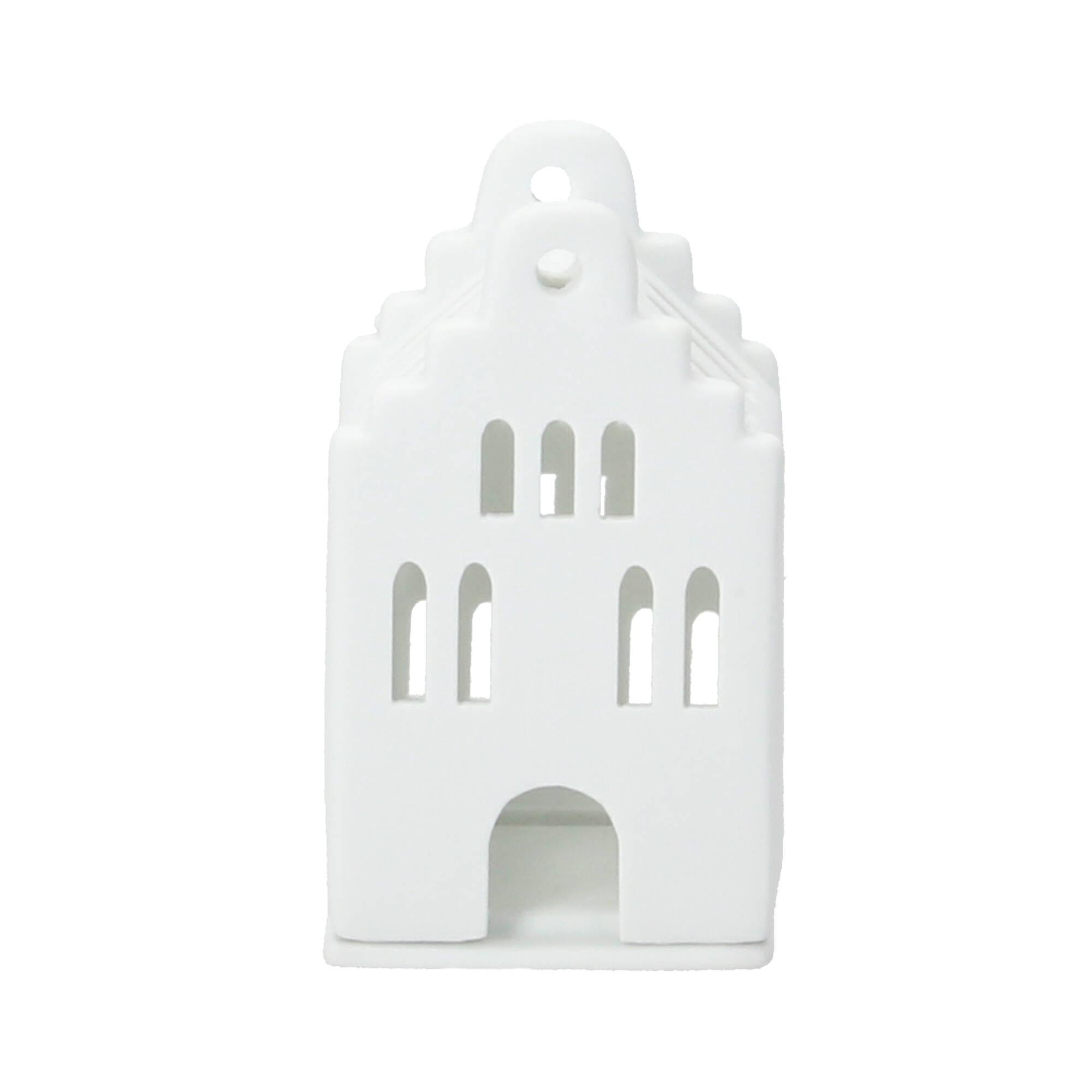 räder Zuhause Mini Lichthaus Porzellan Giebelhaus weiß räder Zuhause Mini Lichthaus Porzellan Giebelhaus weiß