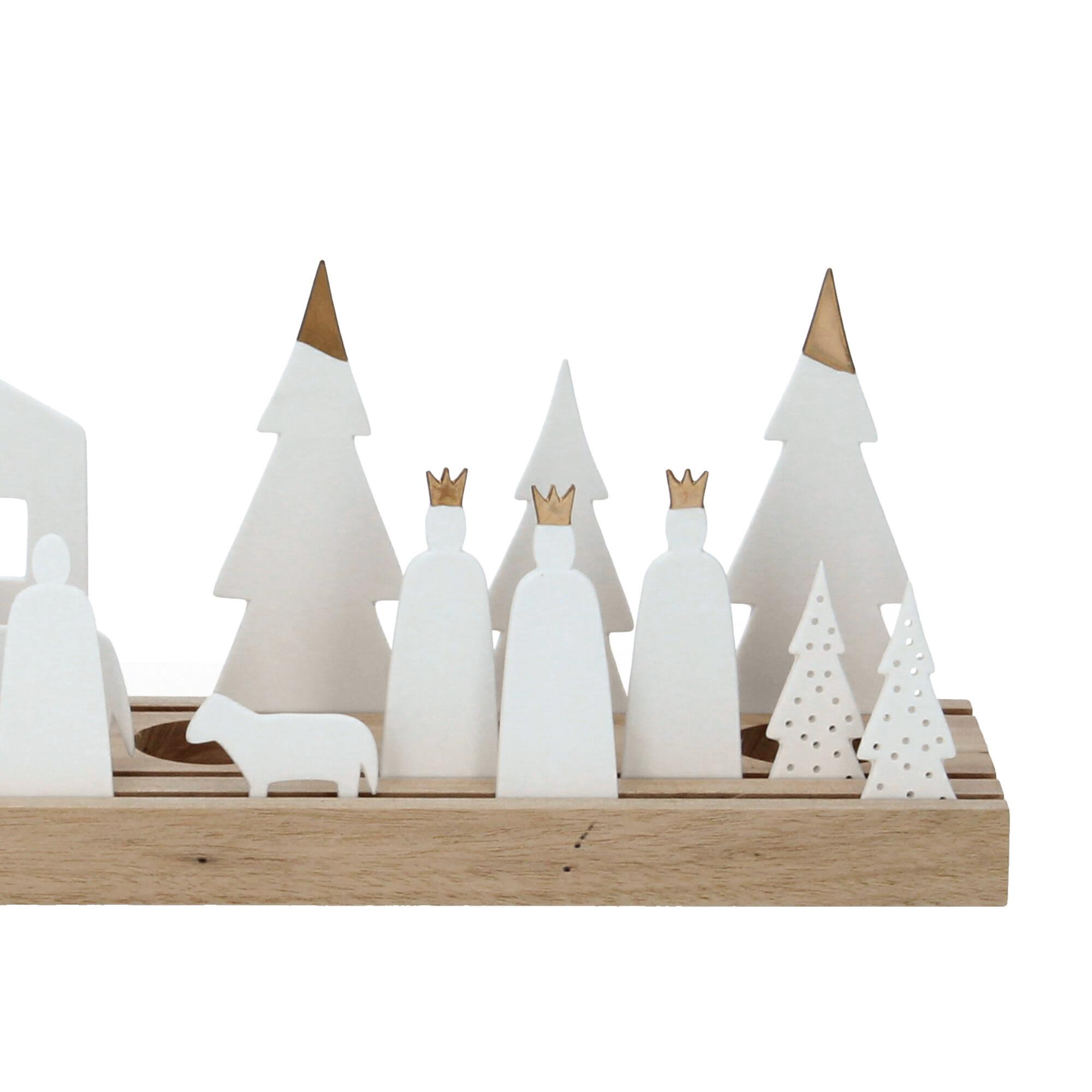 räder Living Xmas Lichtobjekt Krippe Teelichthalter