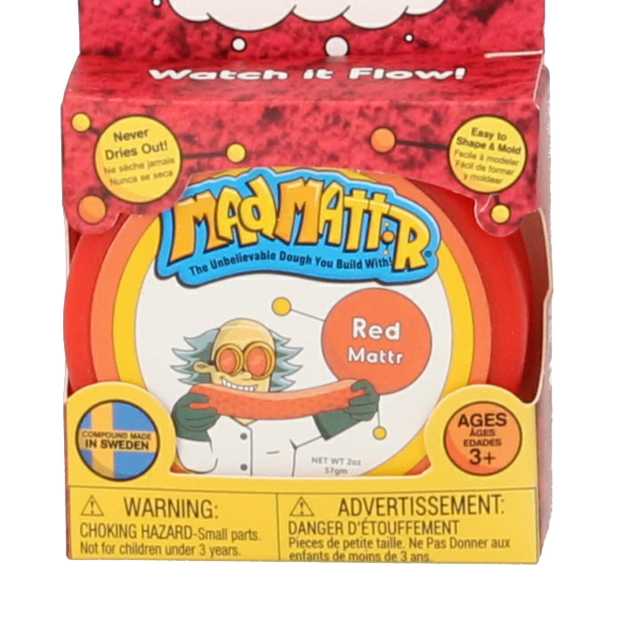 Mad Mattr Knetsand red Mattr rot 2oz 57g Aufbewahrungsdose 3+ Mad Mattr Knetsand red Mattr rot 2oz 57g Aufbewahrungsdose 3+