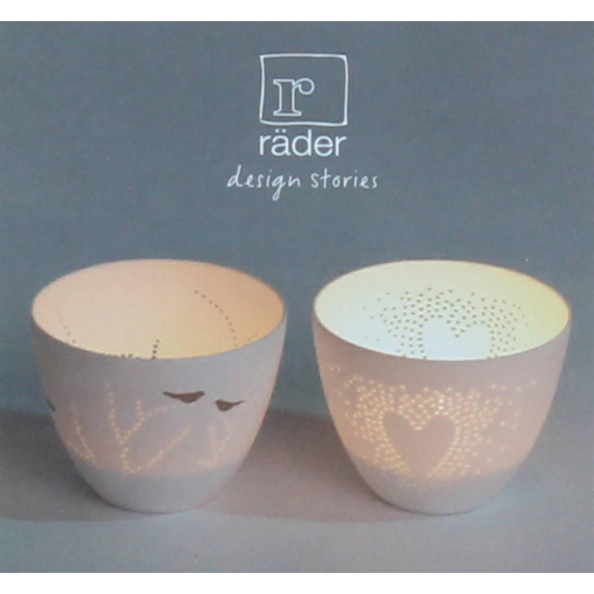 räder Living Poesielicht Herz Teelichthalter 6,5 cm räder Living Poesielicht Herz Teelichthalter 6,5 cm