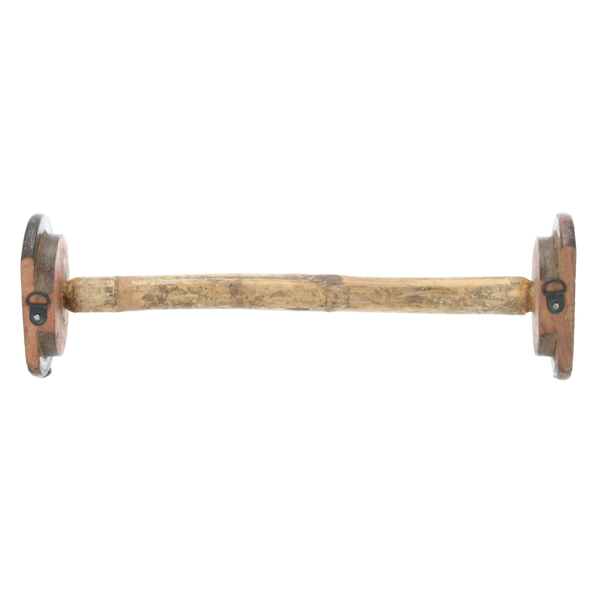 Nature & Style Handtuchstange Stange Vintage Upcycling Fundholz