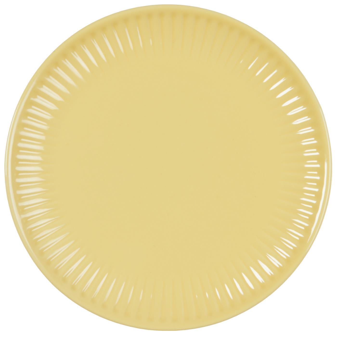 Ib Laursen Frühstücksteller Mynte Lemonade gelb 2032-04