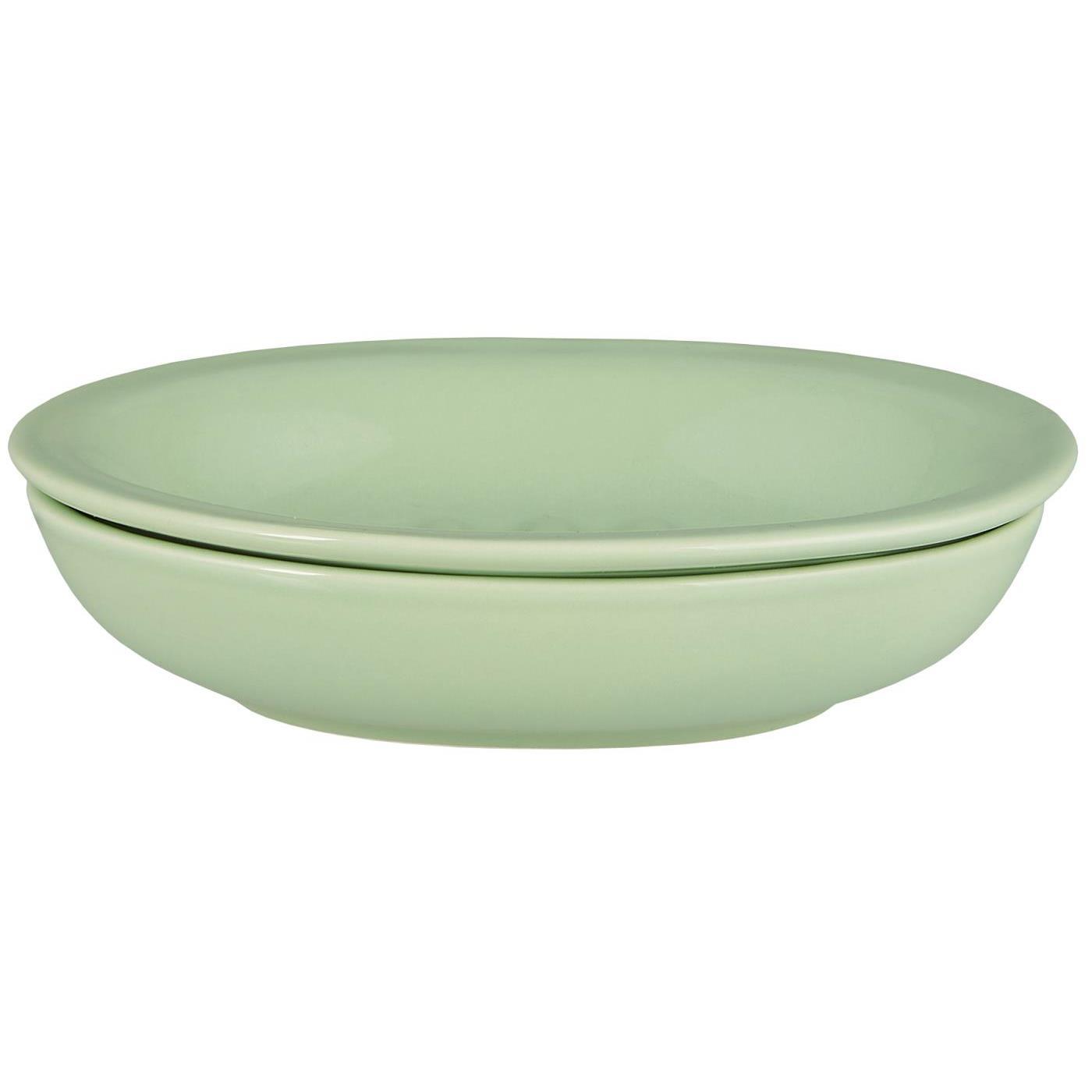 IB Laursen Seifenschale 2-teilig Wasabi Keramik grün 1970-42 IB Laursen Seifenschale 2-teilig Wasabi Keramik grün 1970-42