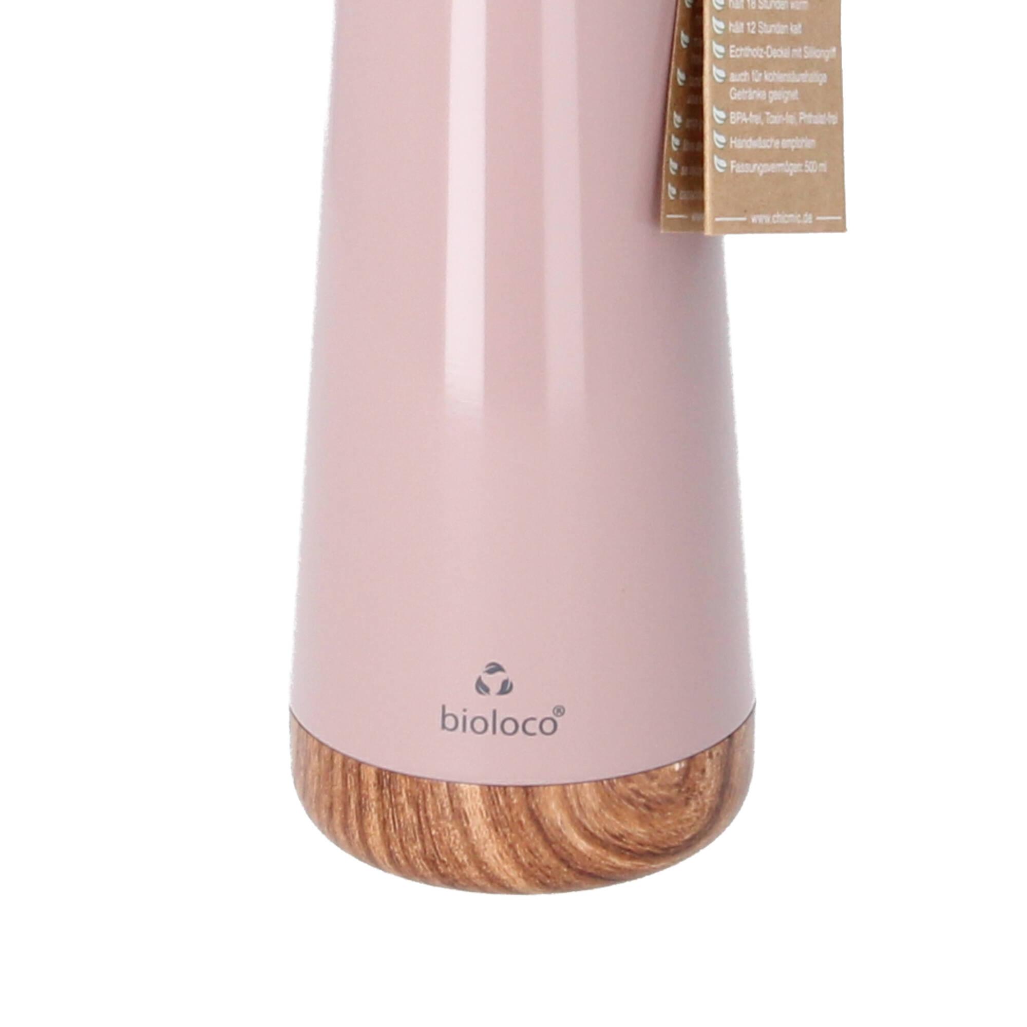 chic.mic bioloco loop Isolierflasche Thermosflasche dusty rose chic.mic bioloco loop Isolierflasche Thermosflasche dusty rose