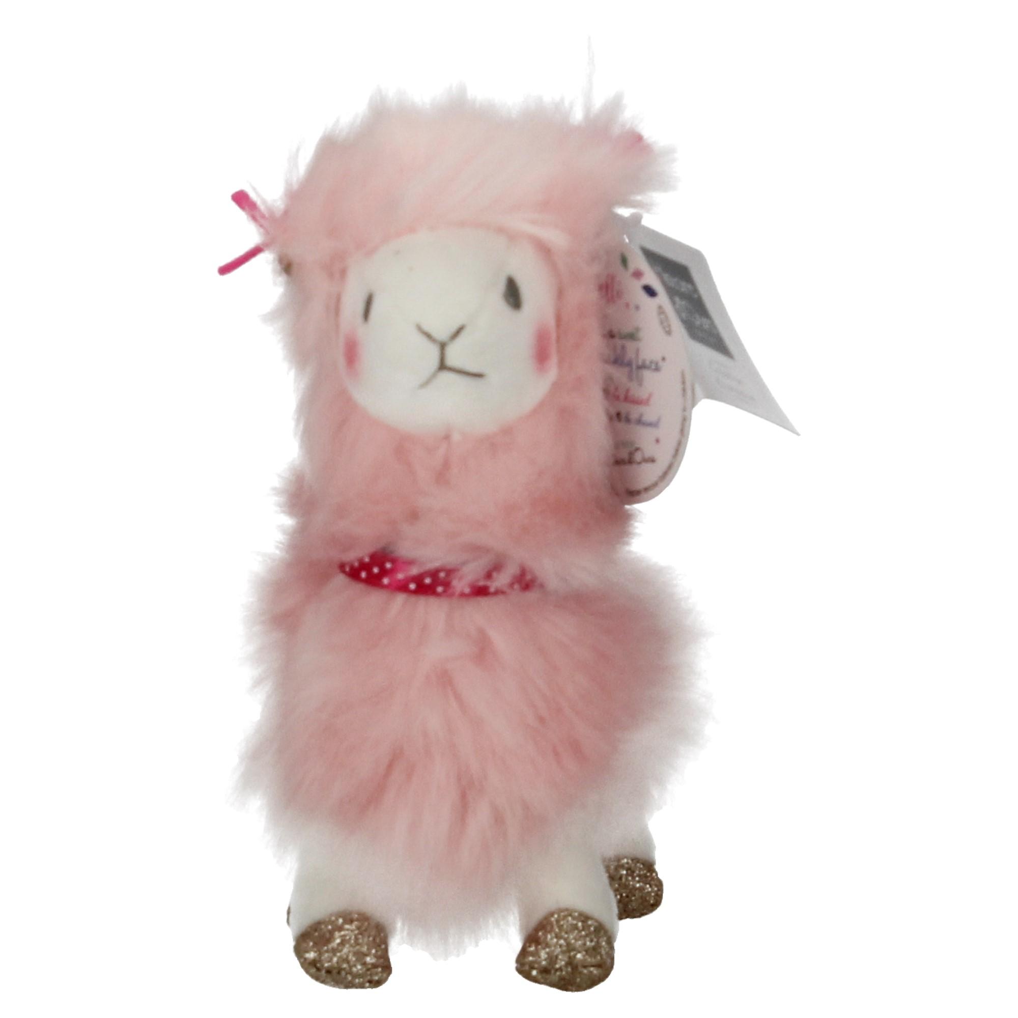 Histoire d'ours Schlüsselanhänger Lama rosa Glitzer Histoire d'ours Schlüsselanhänger Lama rosa Glitzer