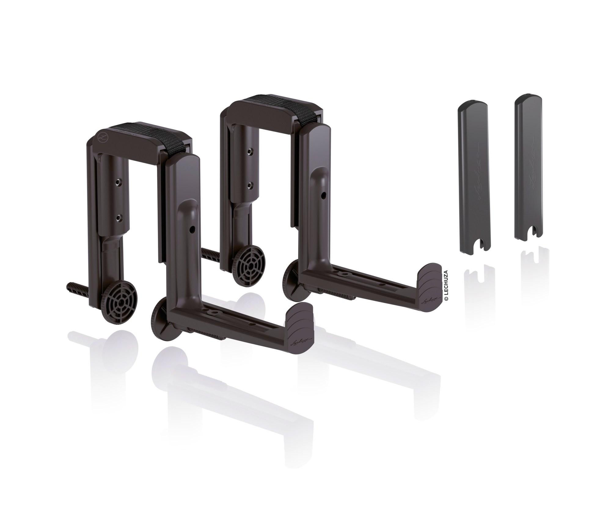 Lechuza Balkonkastenhalter WALL Balconera Wandmontage schwarz