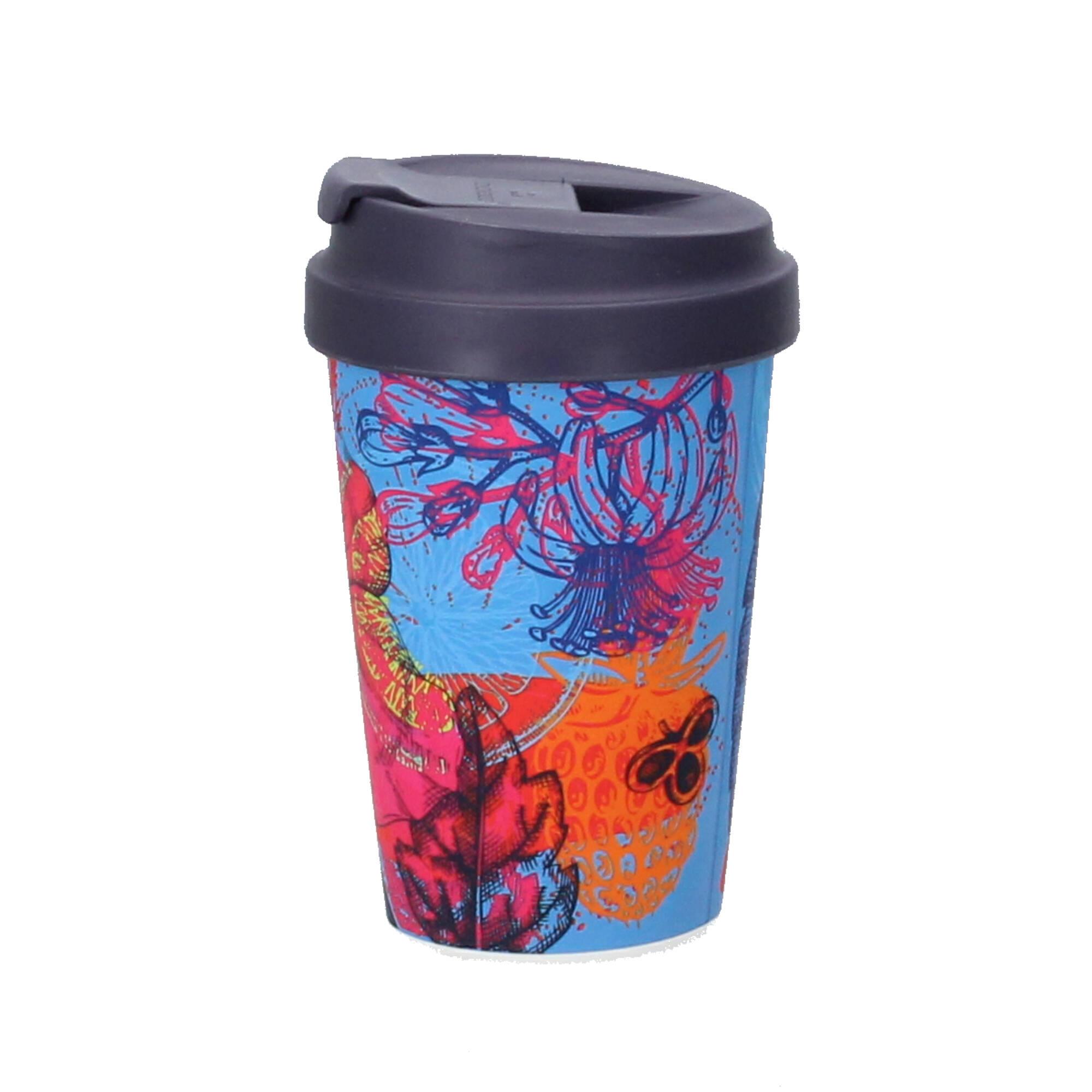 chic.mic Kaffeebecher bioloco plant easy cup Psychodelic Garden chic.mic Kaffeebecher bioloco plant easy cup Psychodelic Garden
