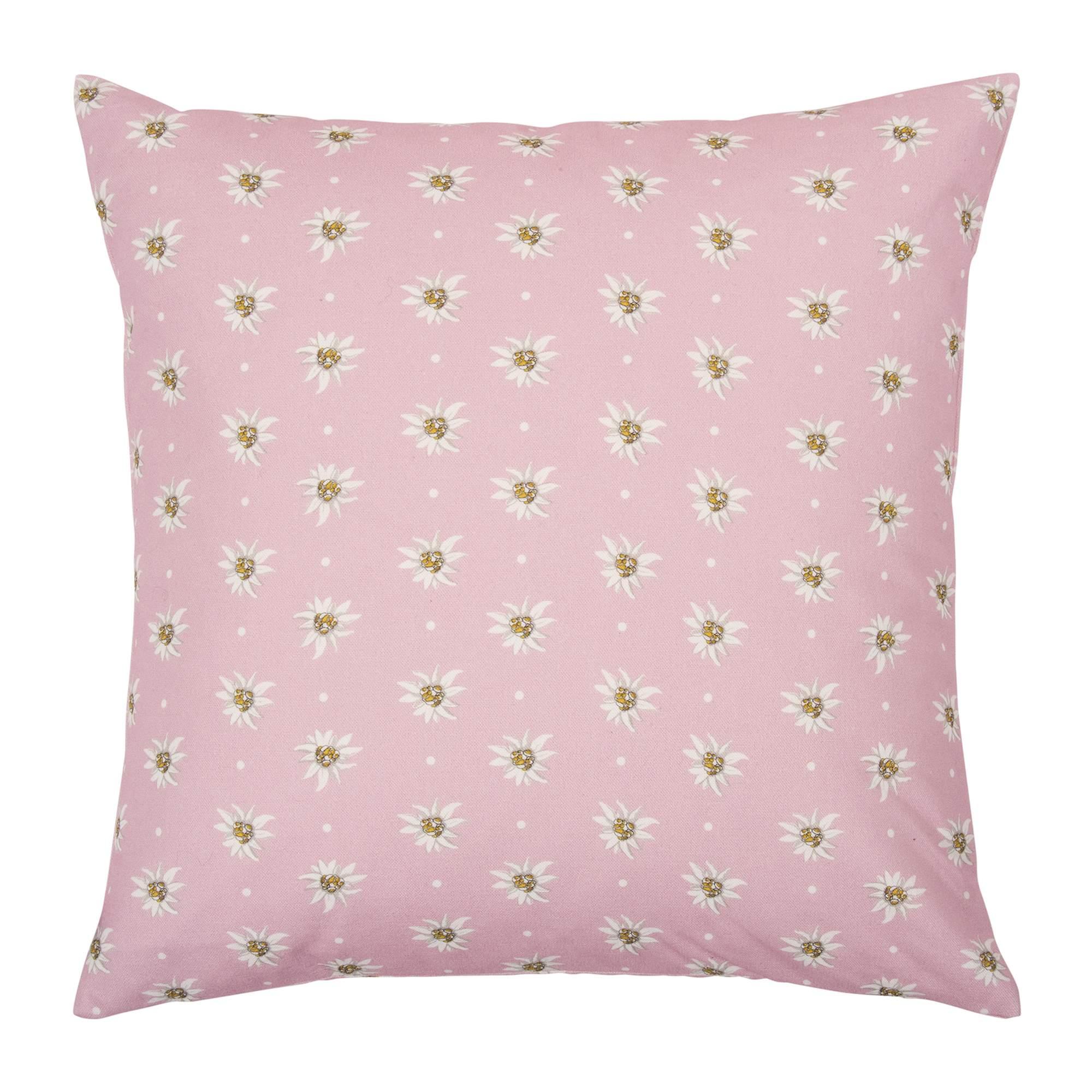 pad Vais Kissenhülle Kissenbezug 50 x 50cm Edelweiß rose pad Vais Kissenhülle Kissenbezug 50 x 50cm Edelweiß rose