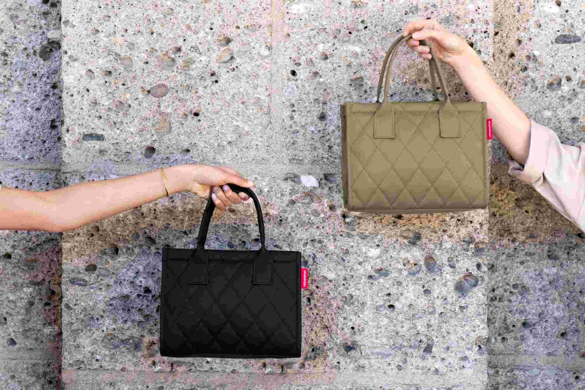reisenthel Handtasche daily shopper XS Rhombus Olive GN5046 reisenthel Handtasche daily shopper XS Rhombus Olive GN5046