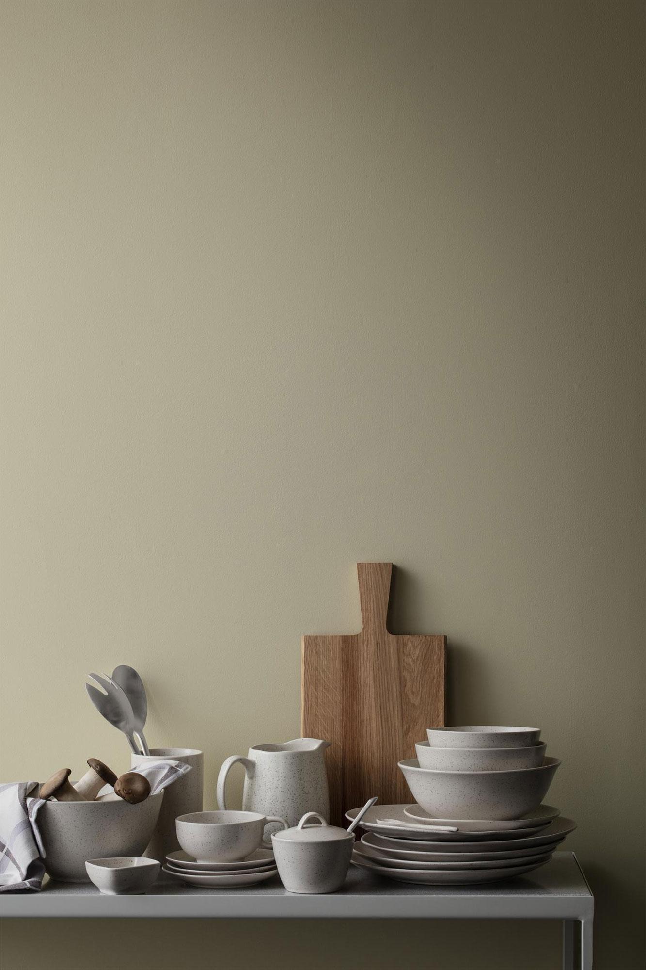 Broste Copenhagen Nordic Vanilla Servierschale creme 25cm Broste Copenhagen Nordic Vanilla Servierschale creme 25cm
