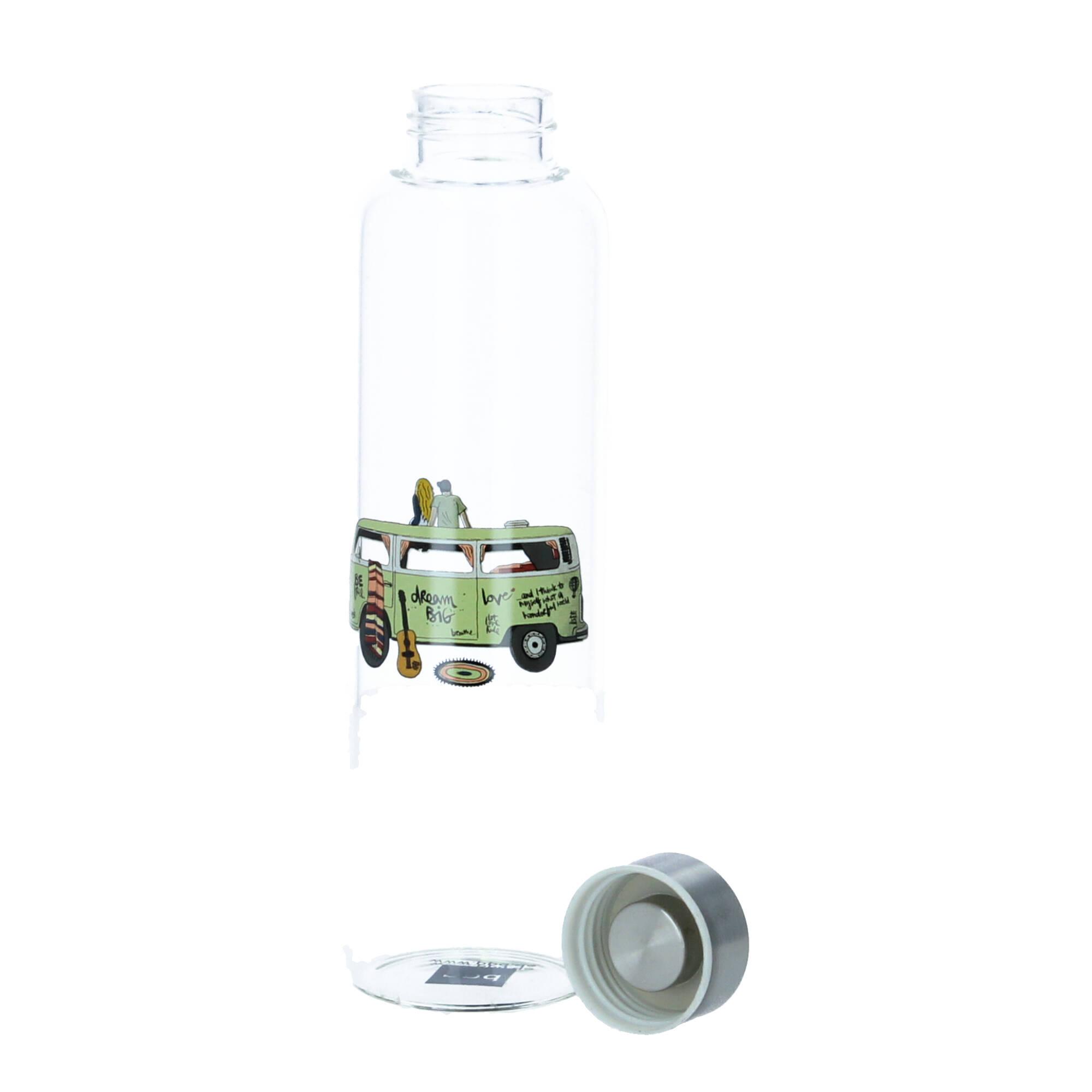 PPD Trinkflasche Glasflasche Freiheit 500 ml Freiheit