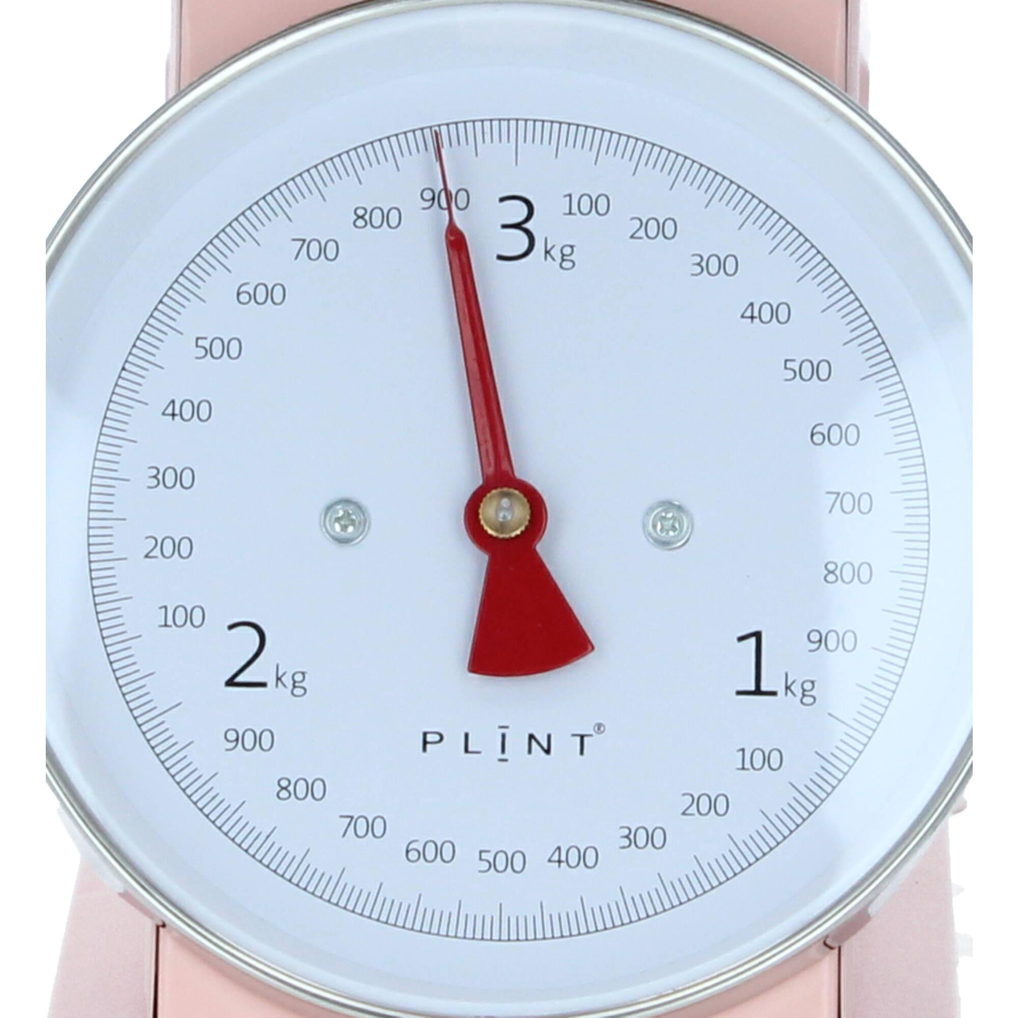 Plint Küchenwaage Retro rose pastellrosa