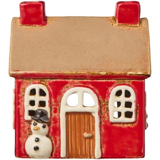 IB Laursen Lichthaus Stillenat Schneemann Teelichthalter 27716-33 IB Laursen Lichthaus Stillenat Schneemann Teelichthalter 27716-33