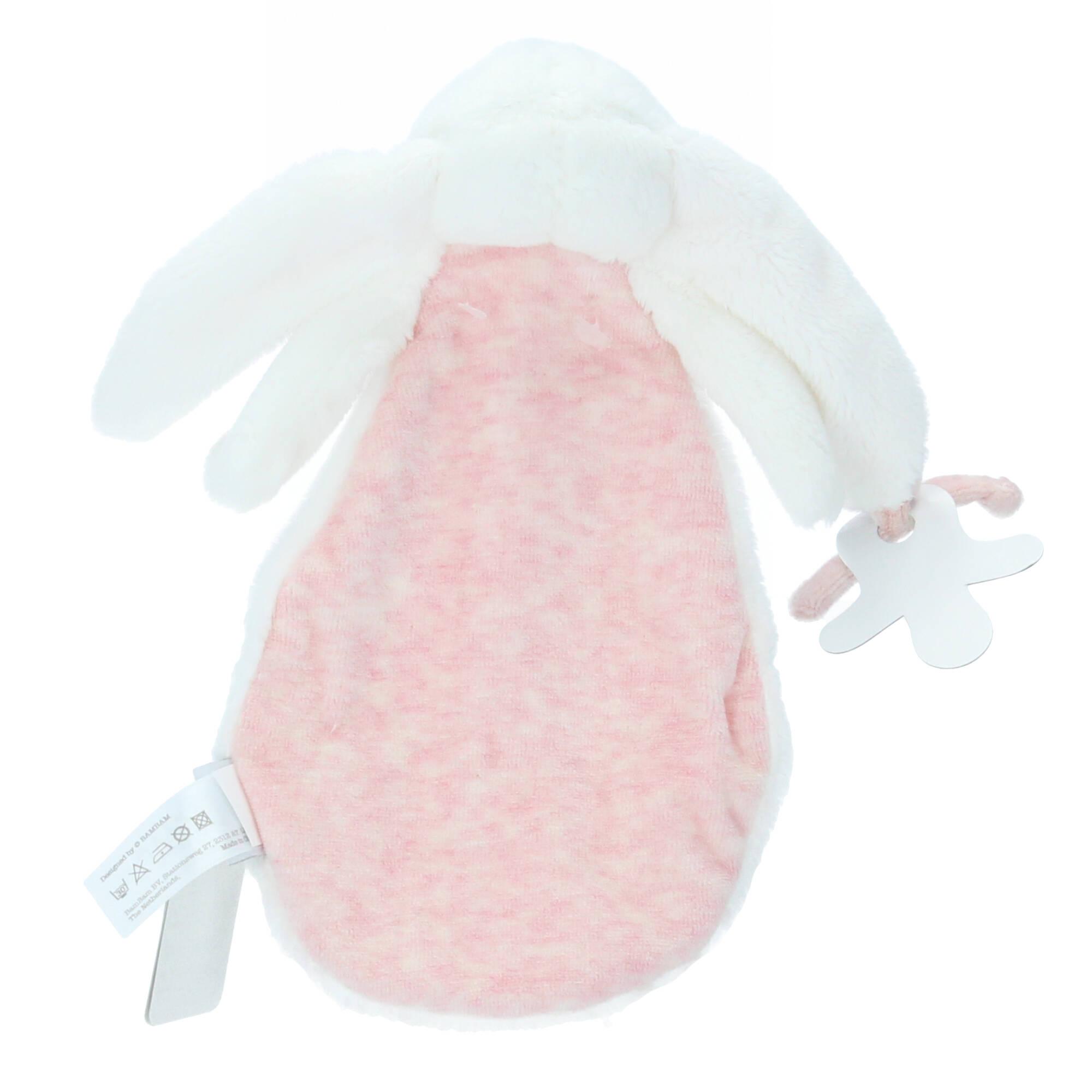 BamBam Schmusetuch Hase in Geschenkbox weiß/rosa BamBam Schmusetuch Hase in Geschenkbox weiß/rosa