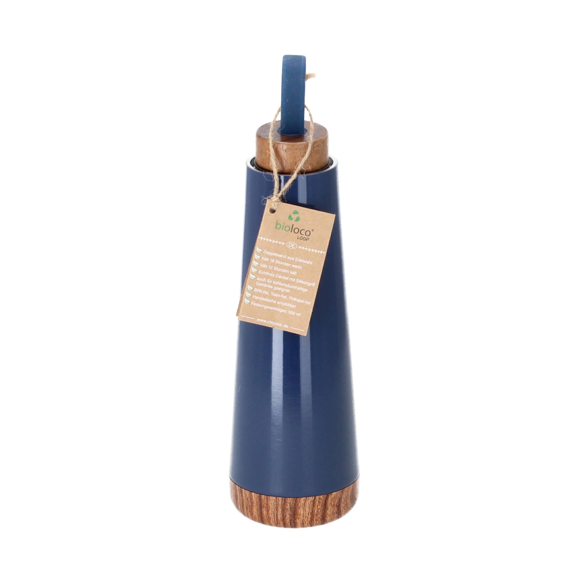 chic.mic bioloco loop Isolierflasche Thermosflasche midnight sky chic.mic bioloco loop Isolierflasche Thermosflasche midnight sky
