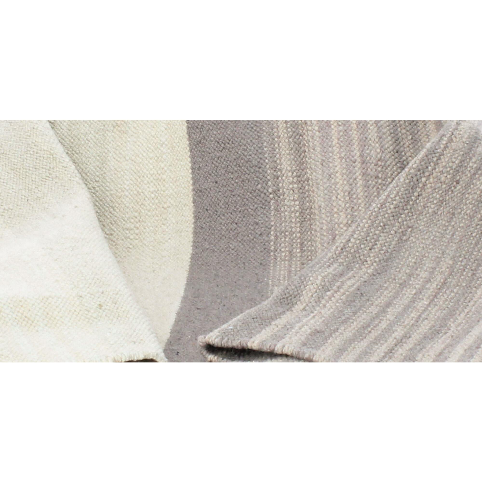 Bloomingville Teppich 100x60 cm Polyester mehrfarbig grau