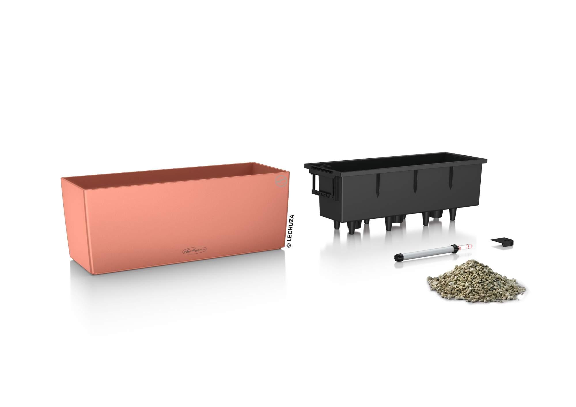 Lechuza Blumenkasten Balconera Color 50 korallrot