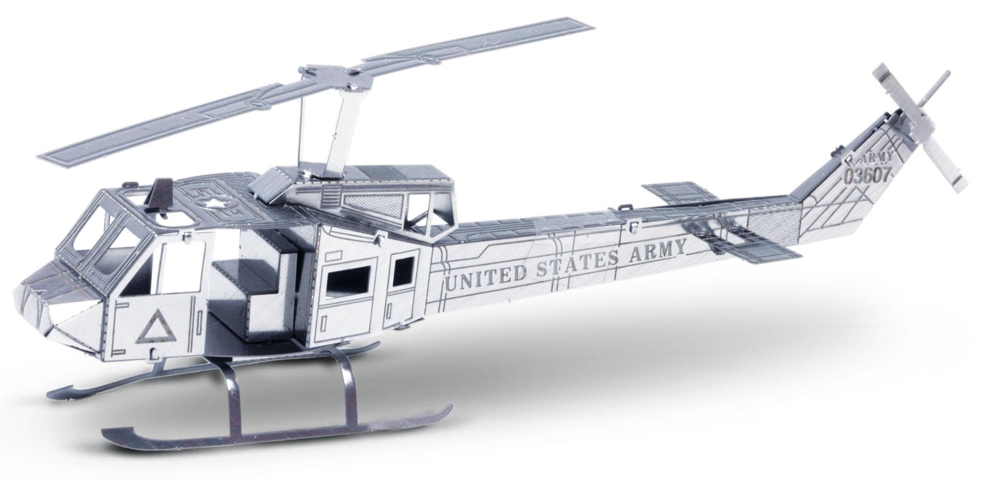 Metal Earth 3D Modell Bausatz Helikopter Huey UH-1, MMS011