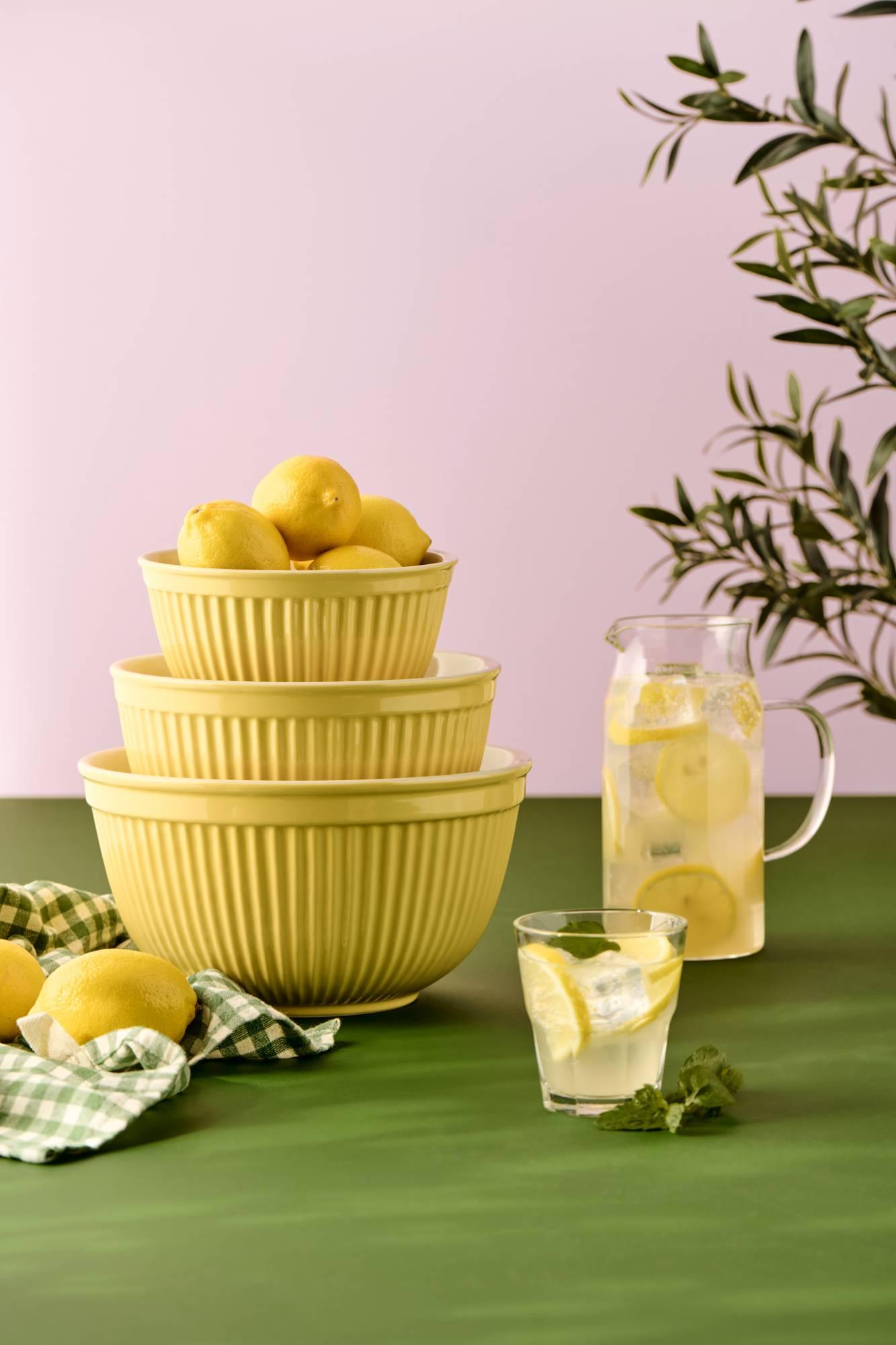 Ib Laursen Mynte Schalenset 3-tlg. Schüsseln Lemonade Ib Laursen Mynte Schalenset 3-tlg. Schüsseln Lemonade