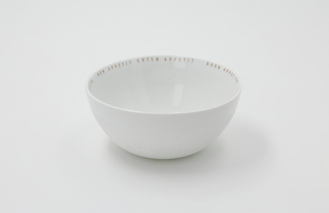 räder Schüssel Guten Appetit D:17,5cm Porzellan weiß 0018325
