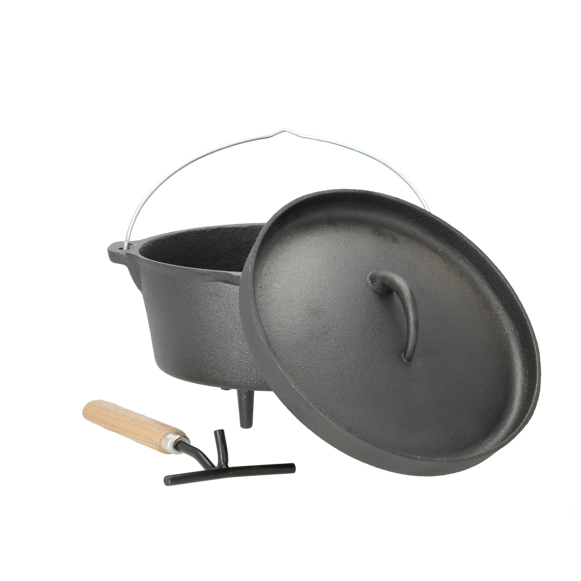 Esschert Design Dutch Oven holländischer Ofen Kochtopf Gußeisen
