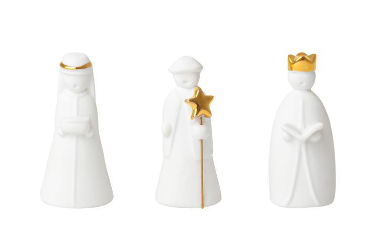 räder Dekofigur Santa Figuren 3er Set 2,5x2x11cm 0092508