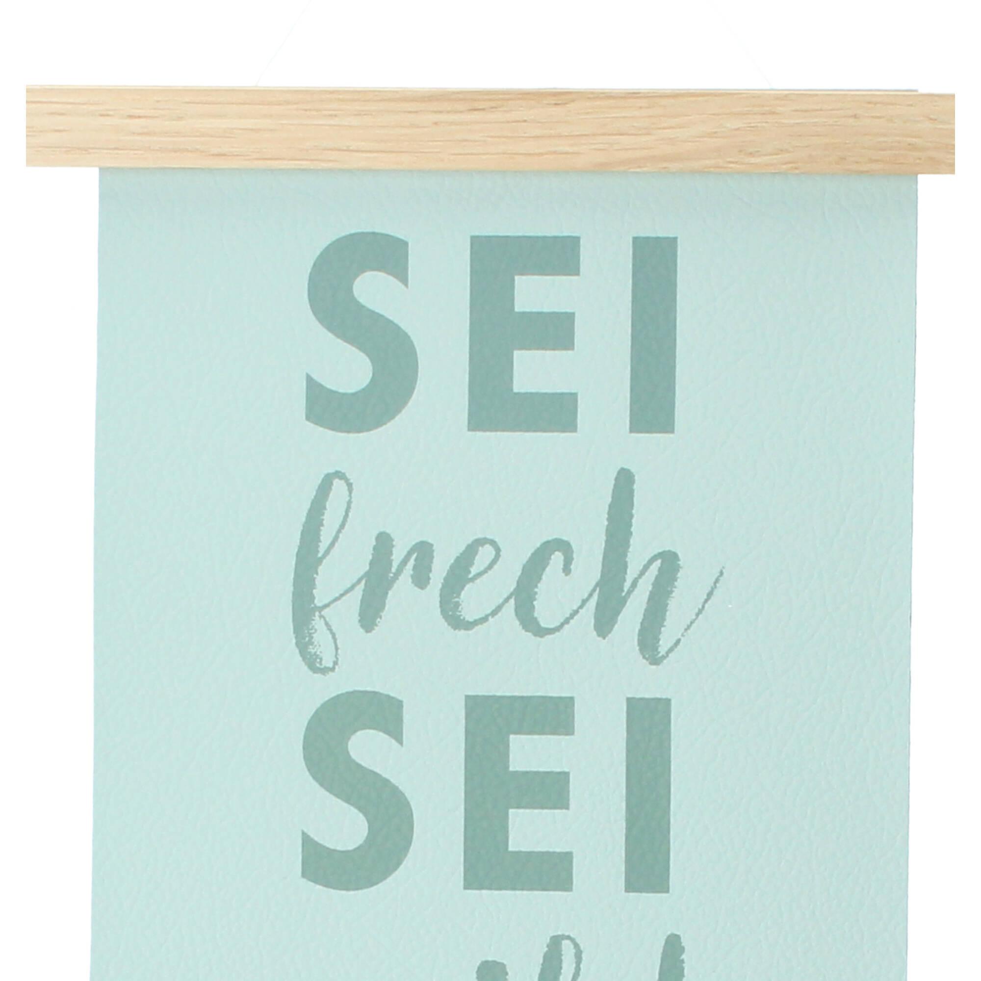 House of Emotions Spruchband Sei frech heller Rahmen House of Emotions Spruchband Sei frech heller Rahmen