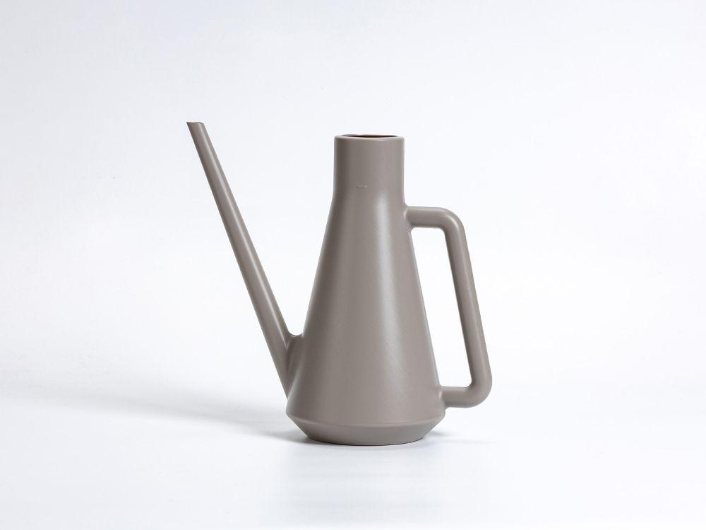 Plastia Gießkanne Pierre 1,8l taupe Braun Kunststoff